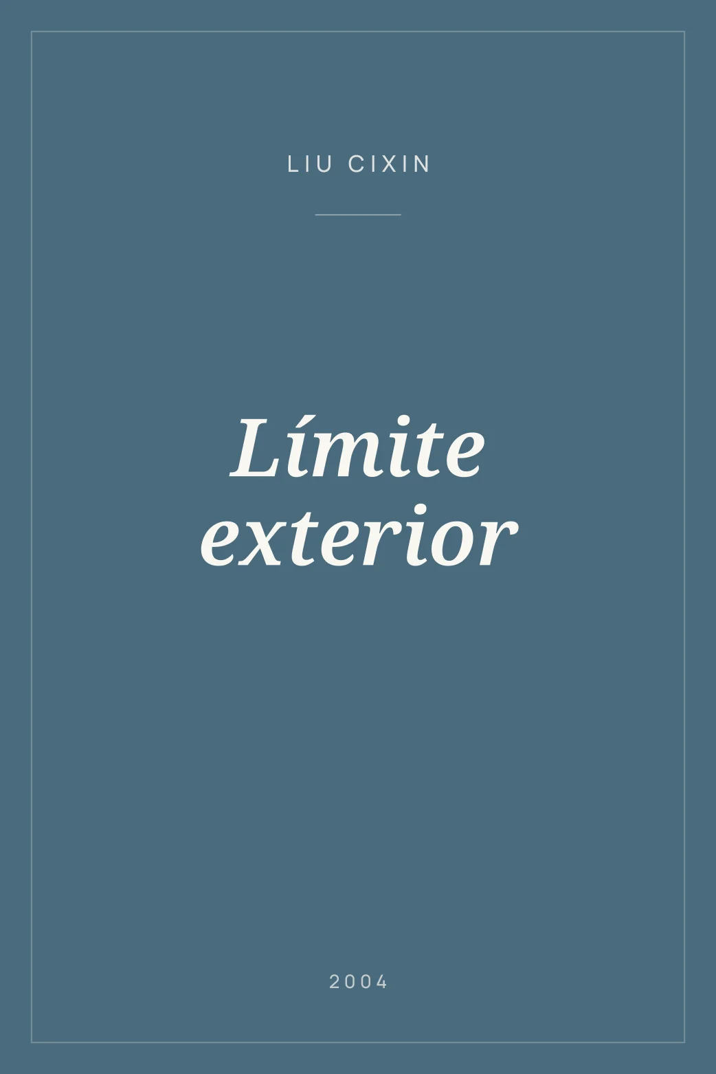 Portada de Límite exterior