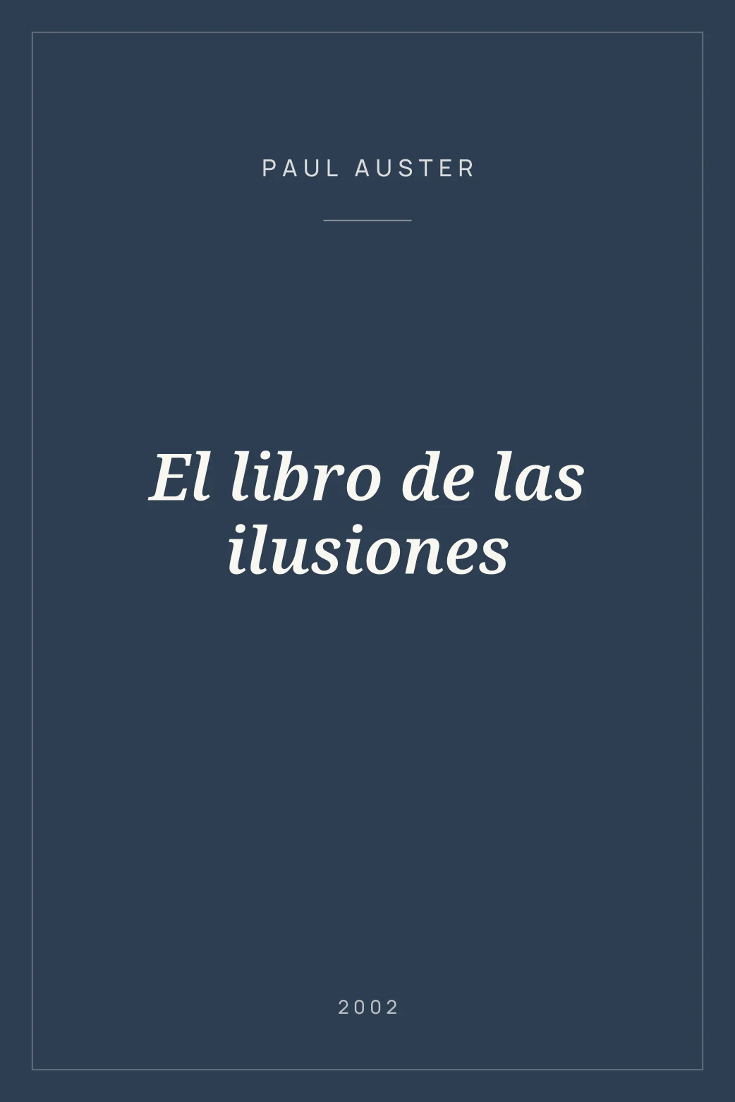 Portada de El libro de las ilusiones