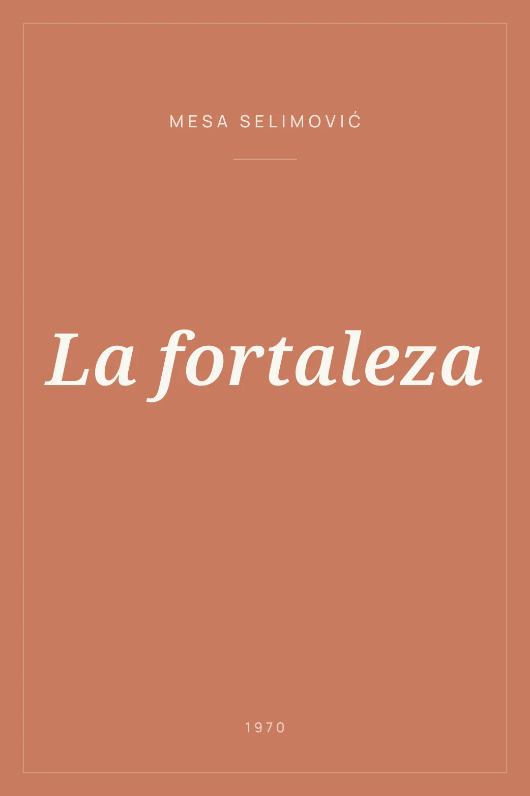 Portada de La fortaleza
