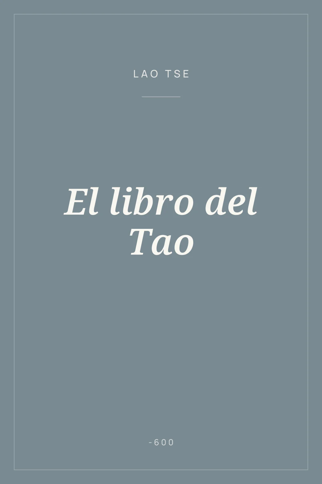 Portada de El libro del Tao