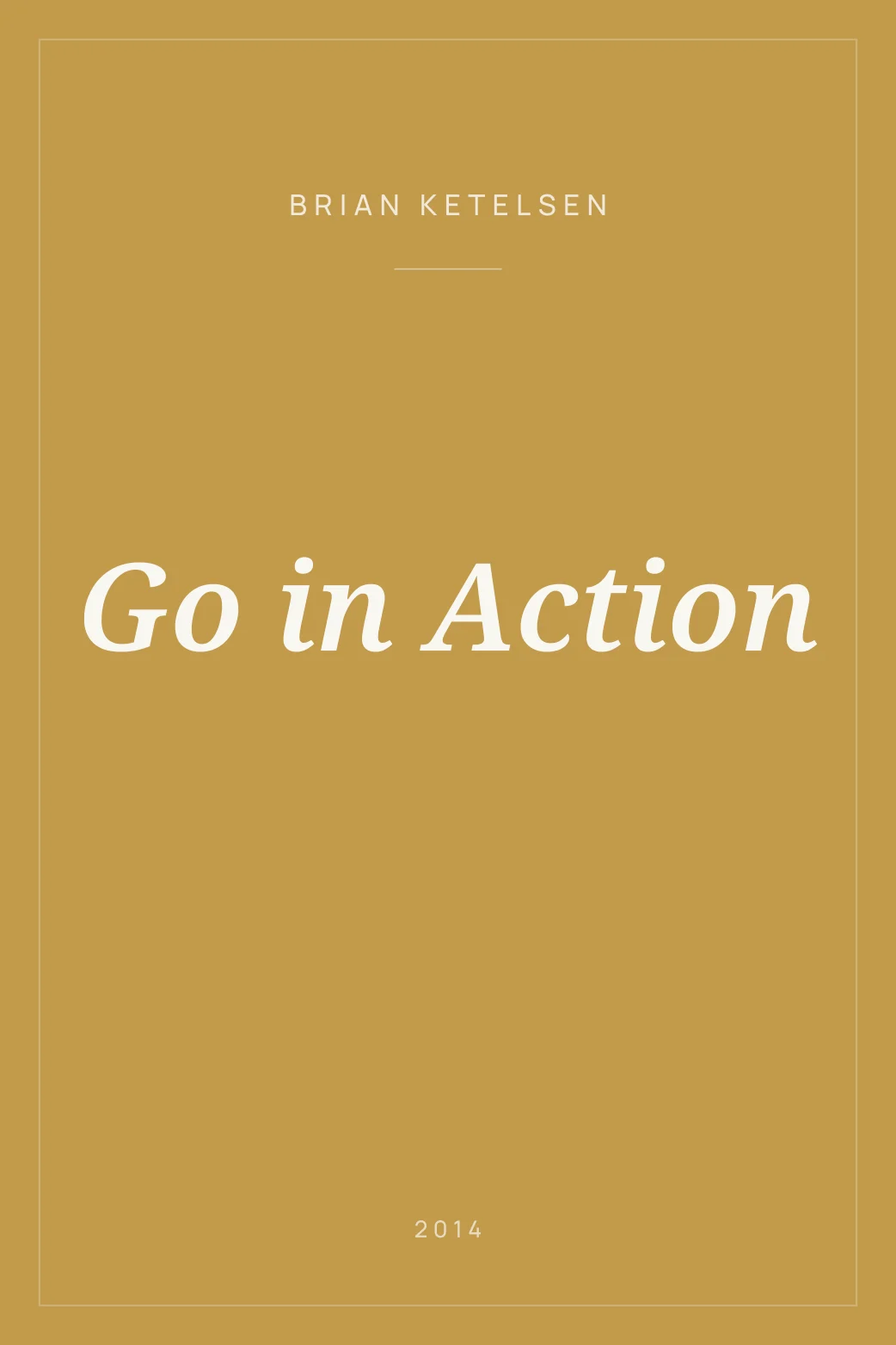 Portada de Go in Action