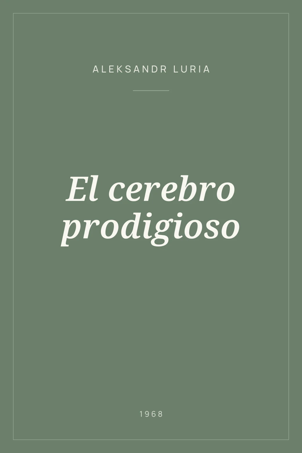 Portada de El cerebro prodigioso