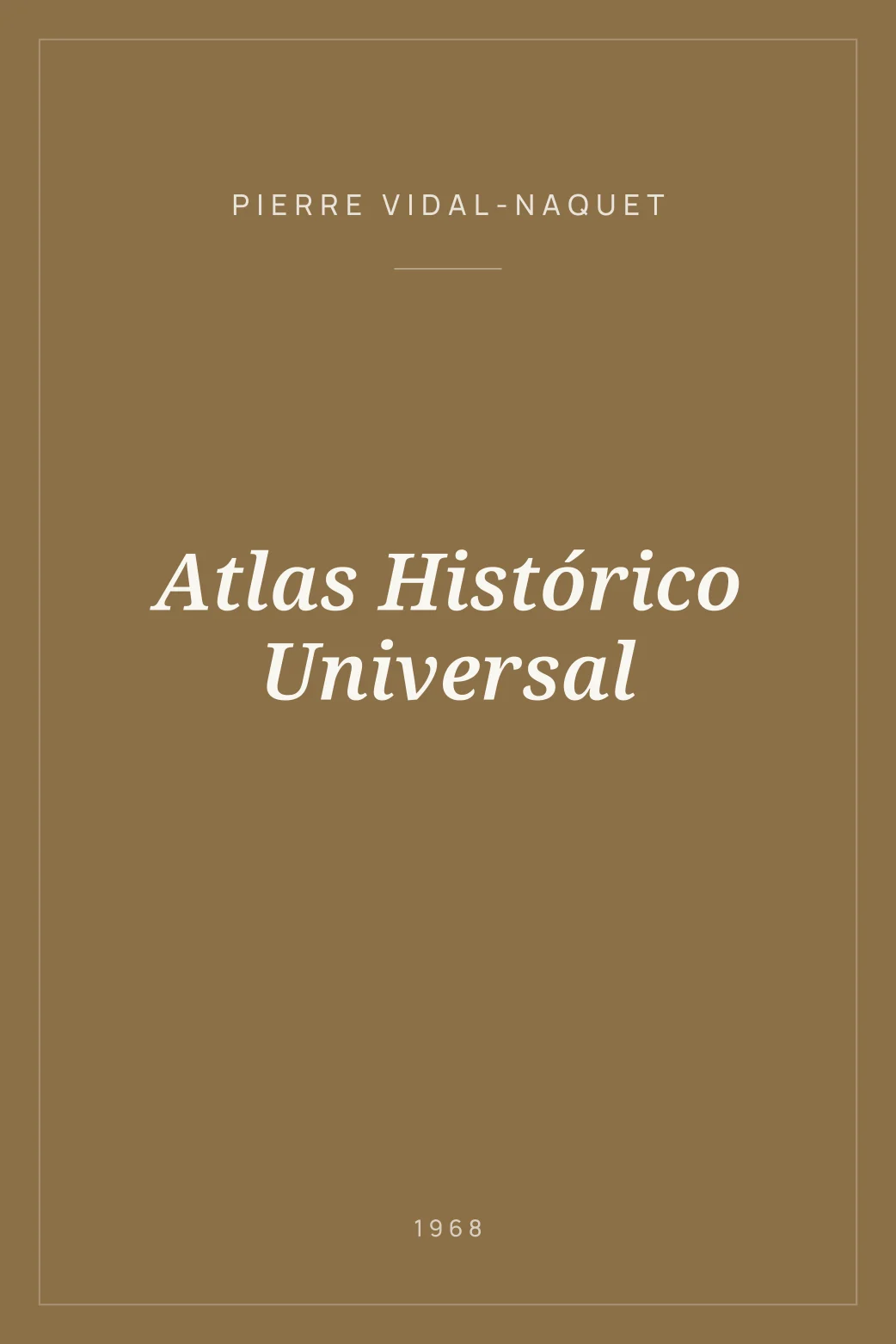 Portada de Atlas Histórico Universal