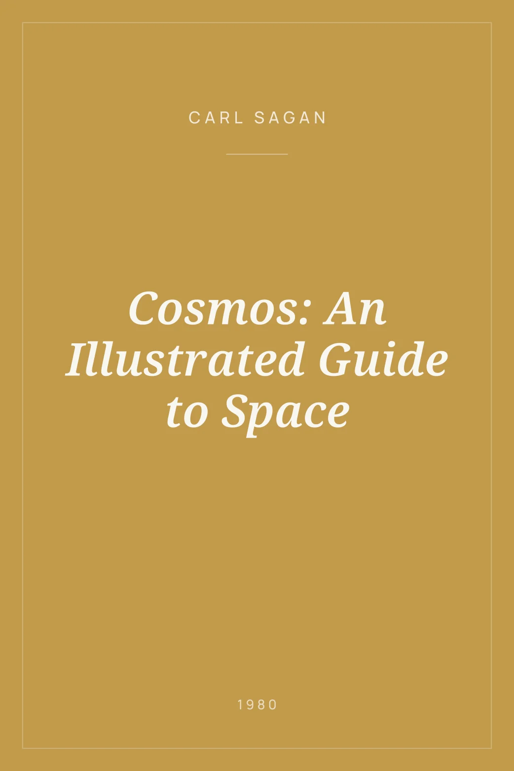 Portada de Cosmos: An Illustrated Guide to Space